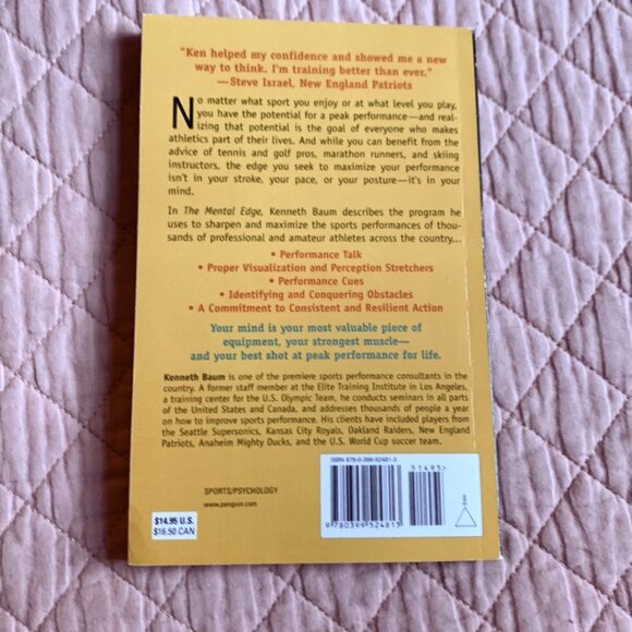BOOK - The Mental Edge - by Kenneth Baum - English - Picture 6 of 6